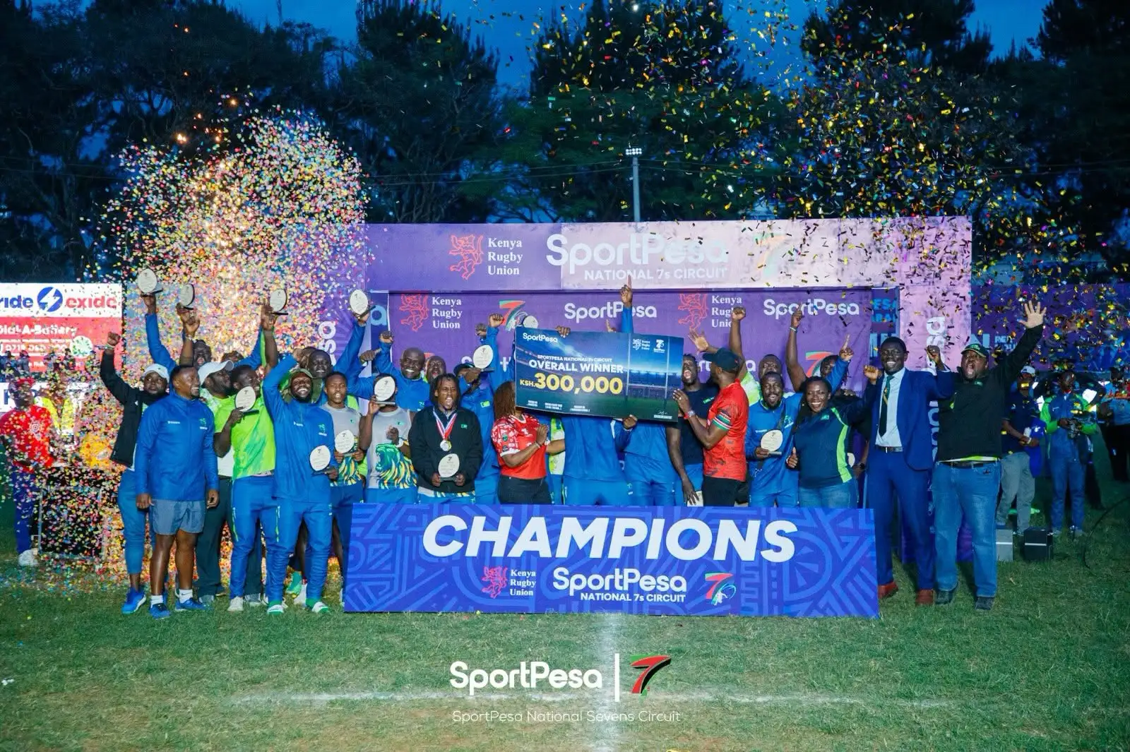 KCB Crowned Kings of Kenyan Sevens